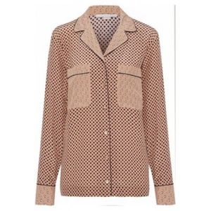 Stella McCartney patterned silk shirt